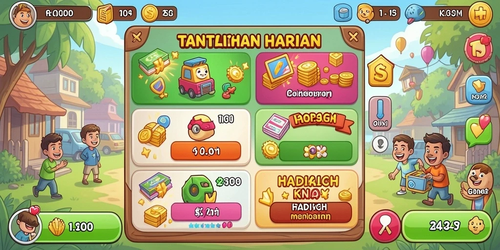Tampilan antarmuka pengguna yang menarik dan mudah dipahami.
