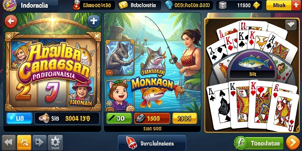 Screenshot menunjukkan antarmuka pengguna yang menarik.