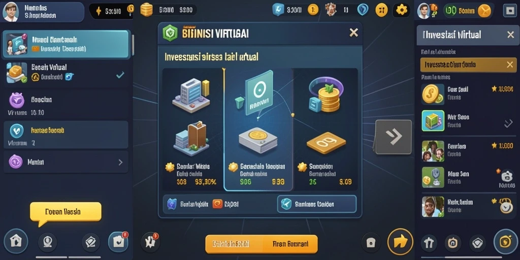 Tampilan antarmuka yang menarik dan modern.